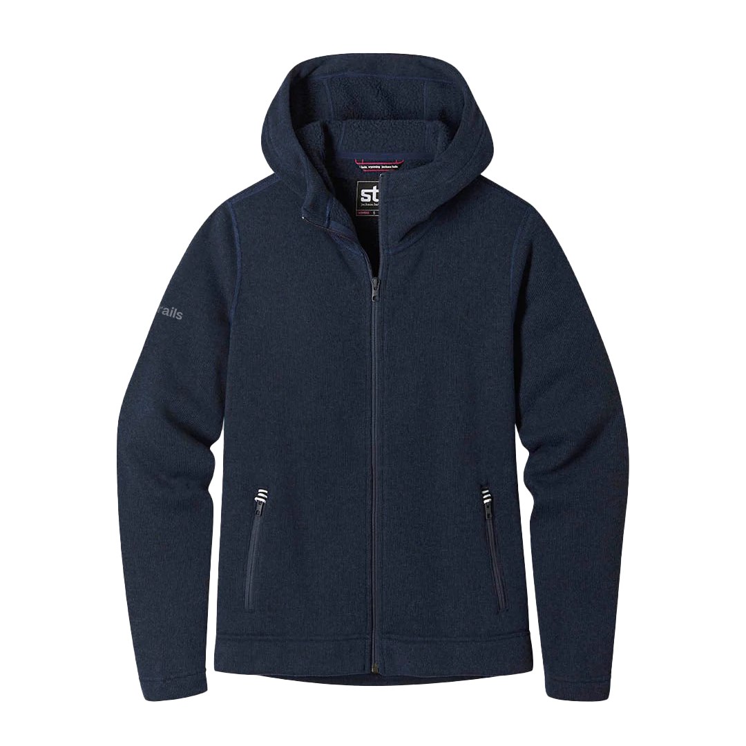 AllTrails ¡Á Stio Women's Sweetwater Fleece Full Zip - Mountain Shadow Heather