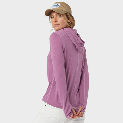 AllTrails ¡Á Stio Women's Divide Hooded Pullover - Aromatic Iris
