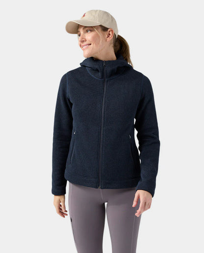 AllTrails ¡Á Stio Women's Sweetwater Fleece Full Zip - Mountain Shadow Heather