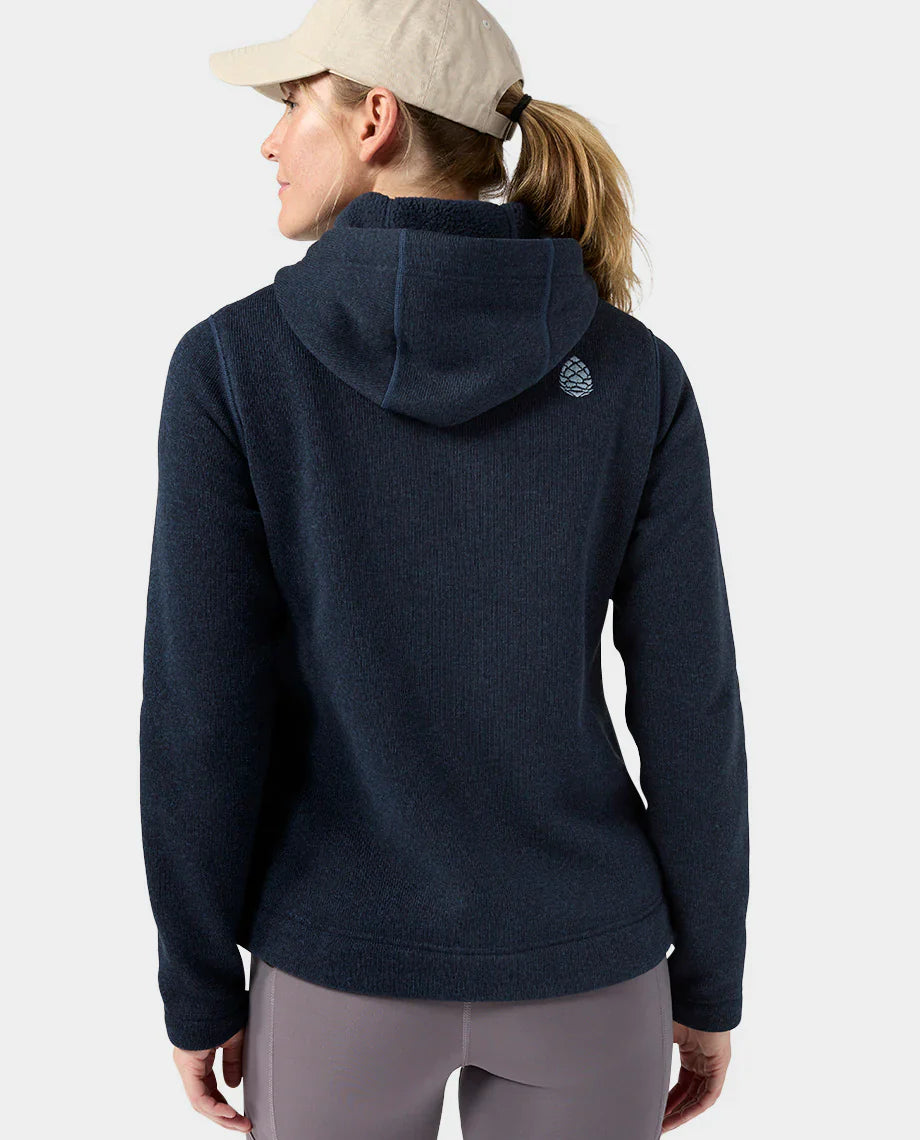 AllTrails ¡Á Stio Women's Sweetwater Fleece Full Zip - Mountain Shadow Heather