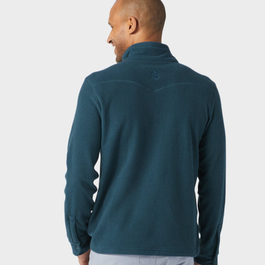 AllTrails ¡Á Stio Men's Turpin Fleece Half Zip - Midnight Hour