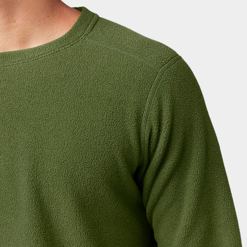 AllTrails x Stio Turpin Fleece Crew - Pine Forest