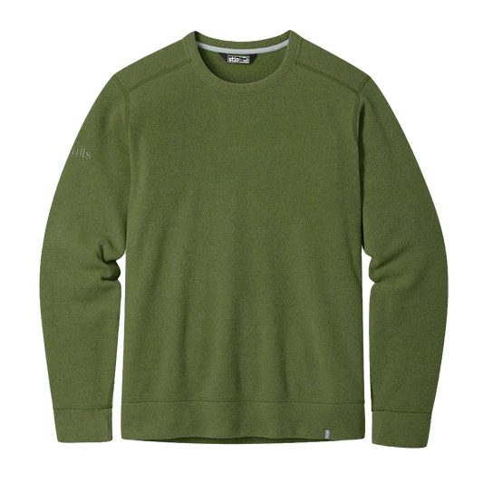 AllTrails x Stio Turpin Fleece Crew - Pine Forest