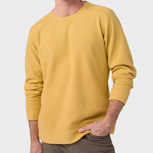 AllTrails x Stio Turpin Fleece Crew - Local Honey Heather