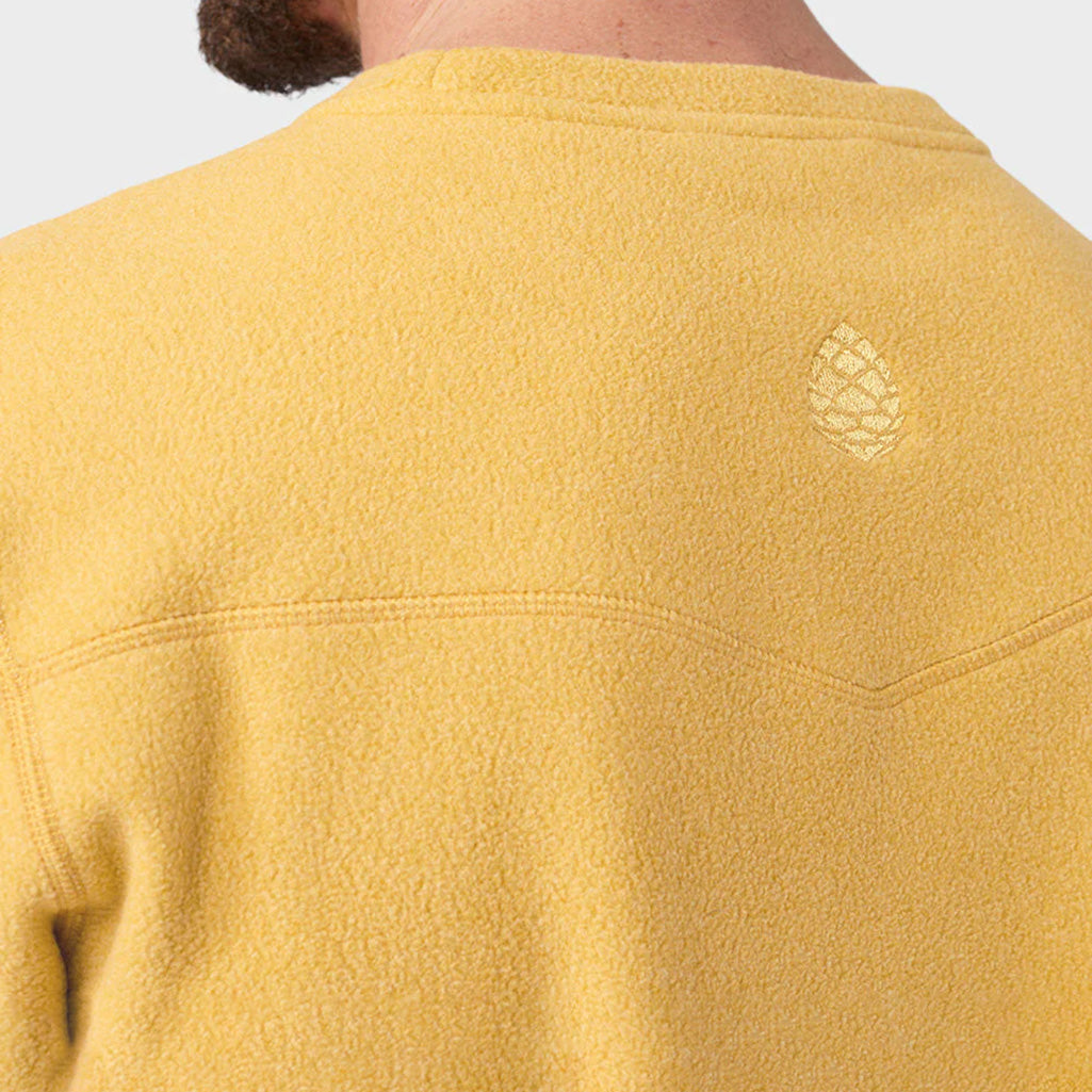 AllTrails x Stio Turpin Fleece Crew - Local Honey Heather