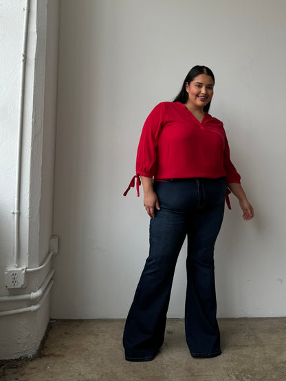 Plus Size Radiant Flare Jeans