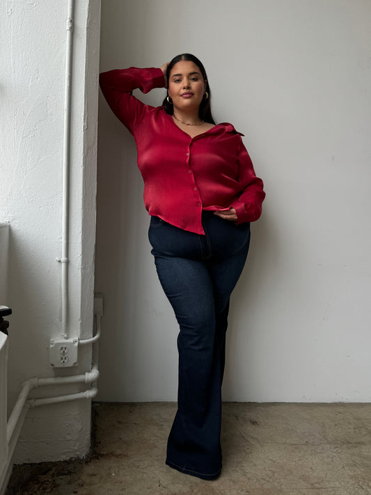 Plus Size Radiant Flare Jeans