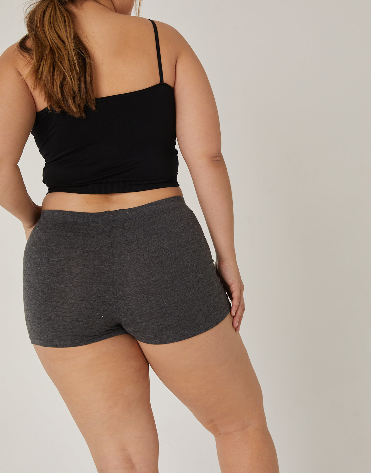Plus Size Barely There Shorts