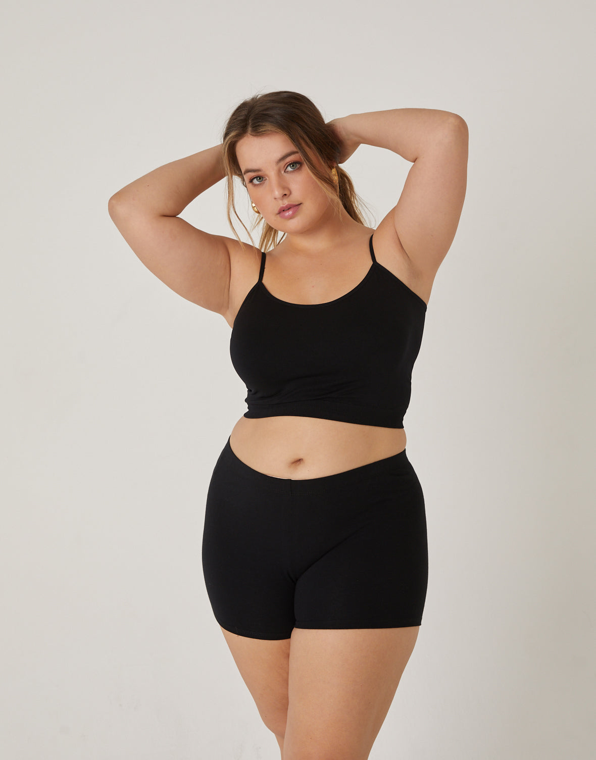 Plus Size Barely There Shorts