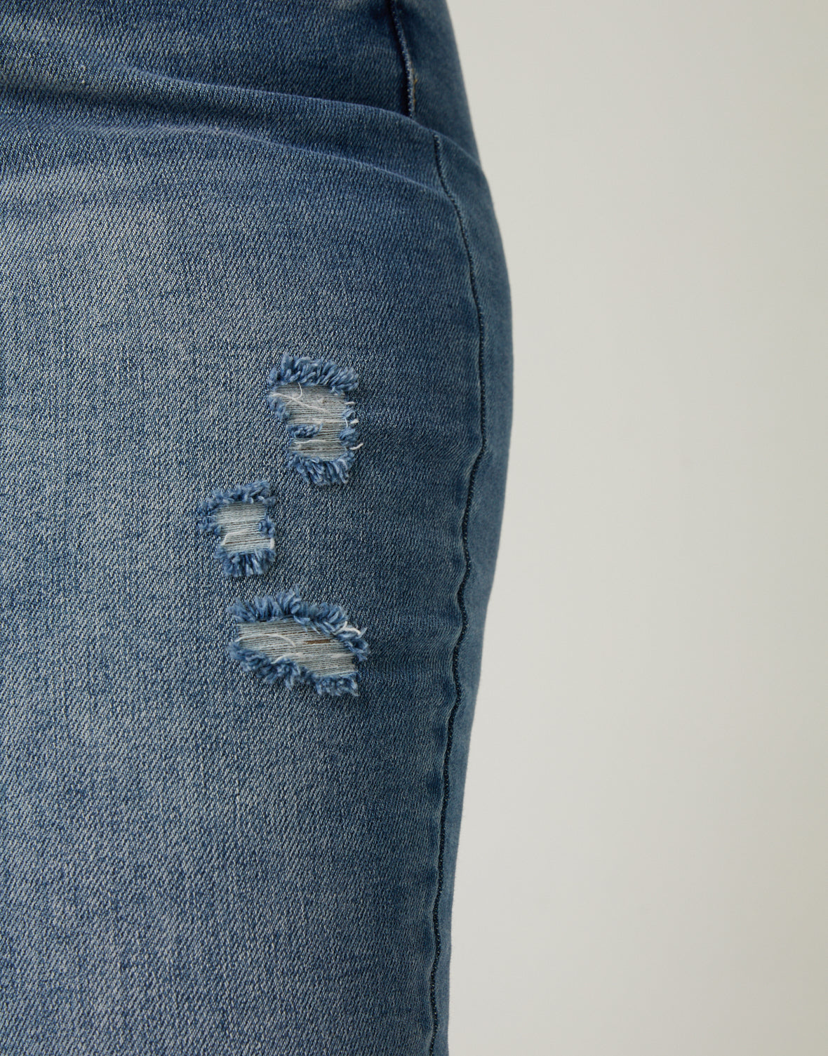 Plus Size Slim Straight Jeans