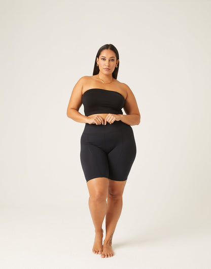 Plus Size Super Soft Bike Shorts
