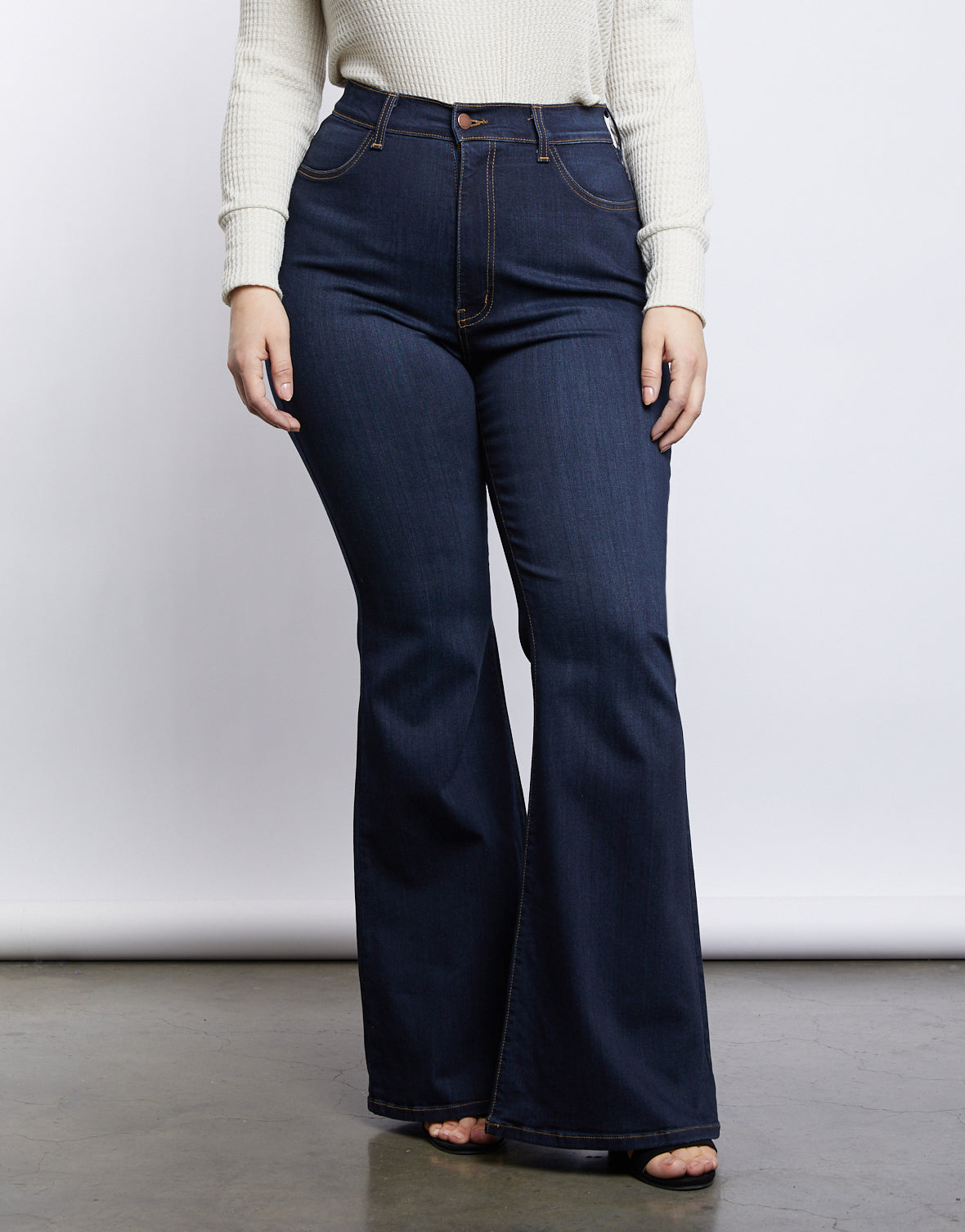 Plus Size Radiant Flare Jeans