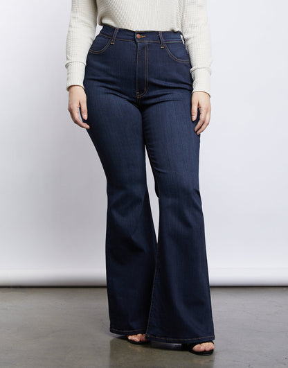 Plus Size Radiant Flare Jeans