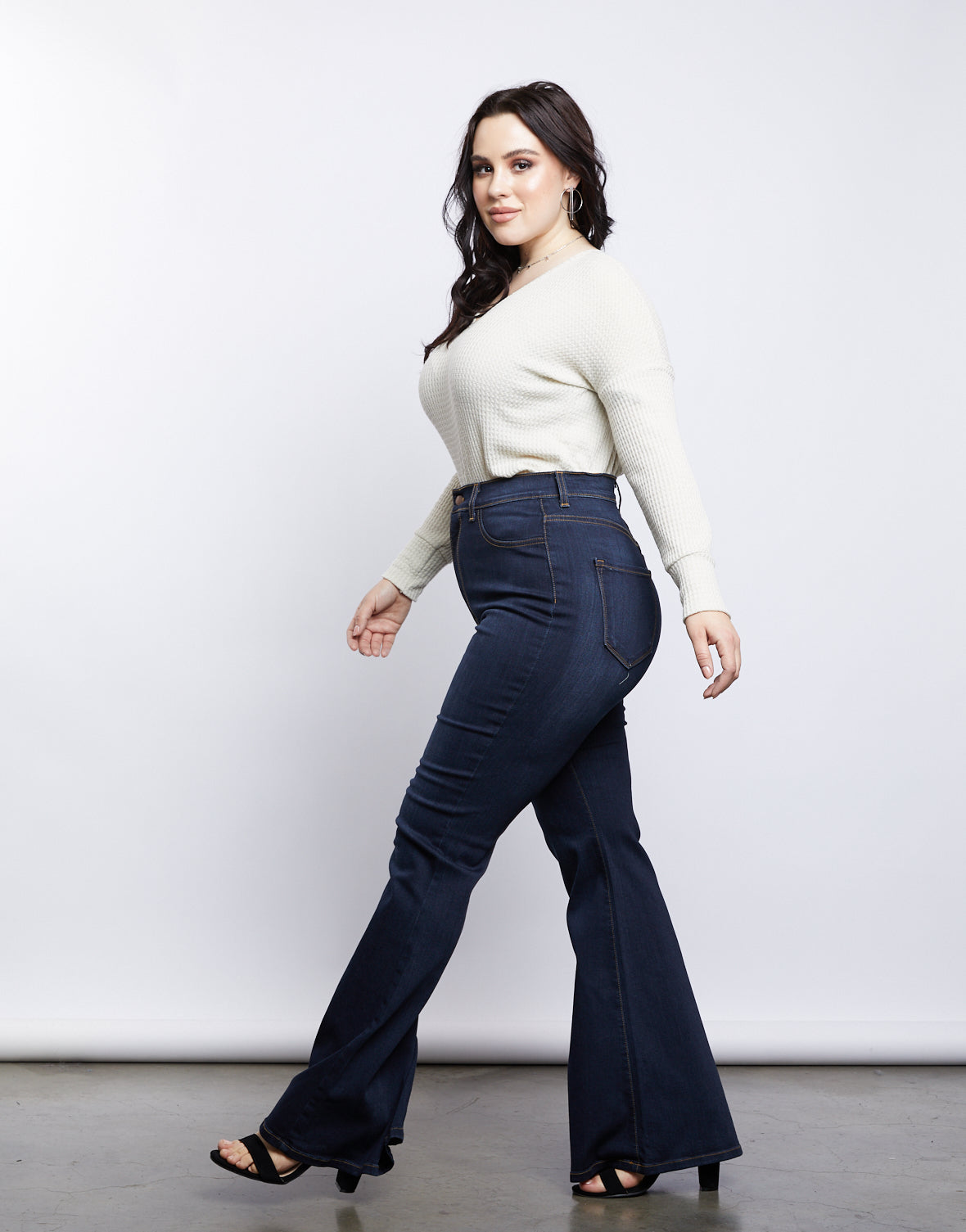 Plus Size Radiant Flare Jeans