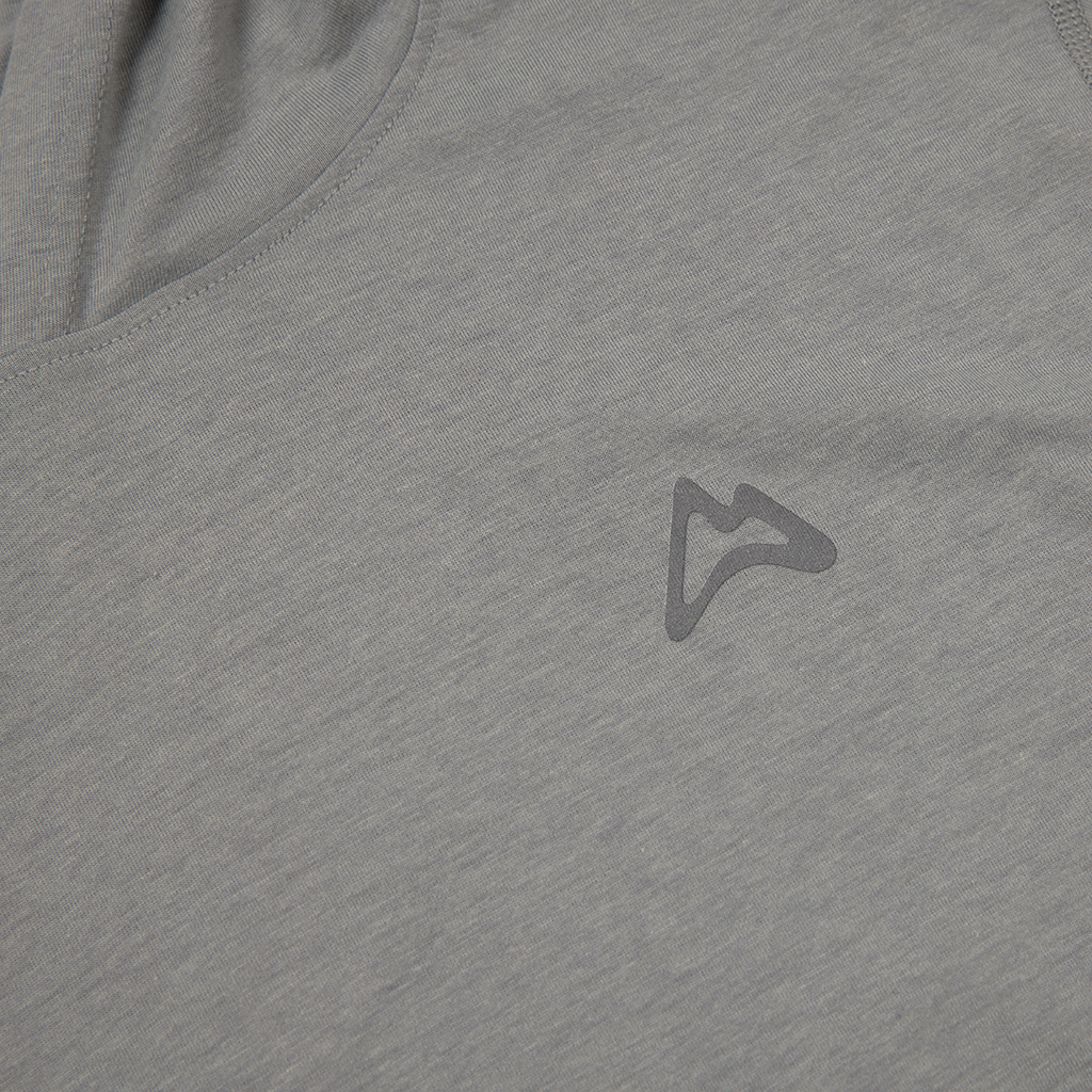 AllTrails ¡Á Stio Men's Divide Hooded Pullover - Moon Dust Heather