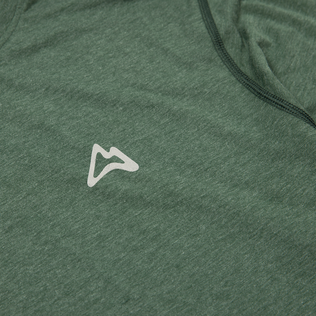 AllTrails ¡Á Stio Men's Divide Hooded Pullover - Ranger Green Heather