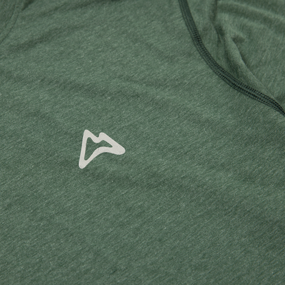 AllTrails ¡Á Stio Men's Divide Hooded Pullover - Ranger Green Heather