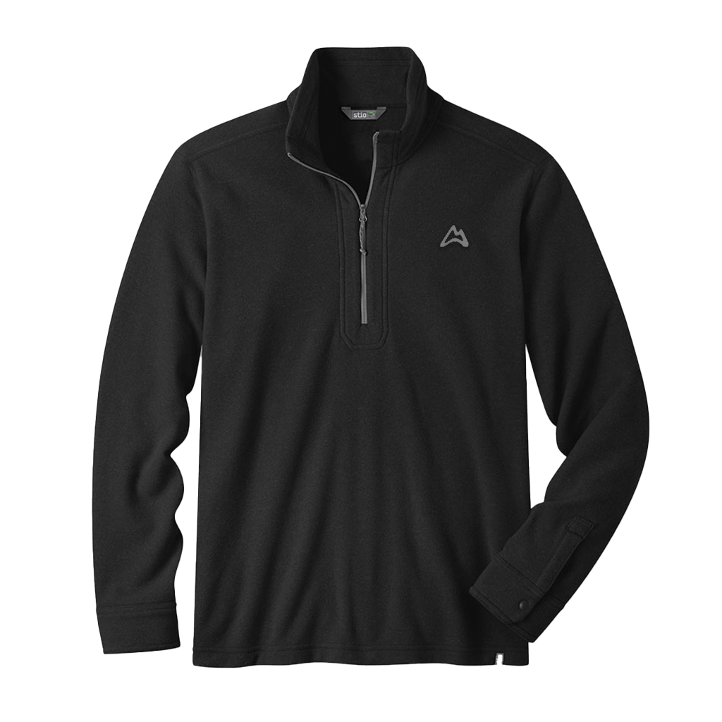 AllTrails ¡Á Stio Men's Turpin Fleece Half Zip - Abyss