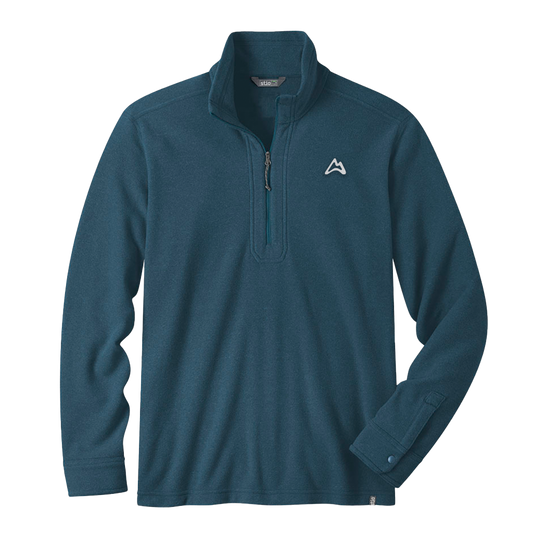 AllTrails ¡Á Stio Men's Turpin Fleece Half Zip - Midnight Hour