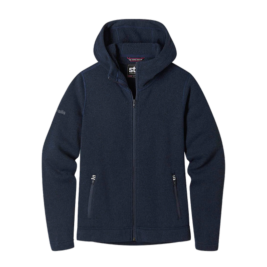 AllTrails ¡Á Stio Women's Sweetwater Fleece Full Zip - Mountain Shadow Heather