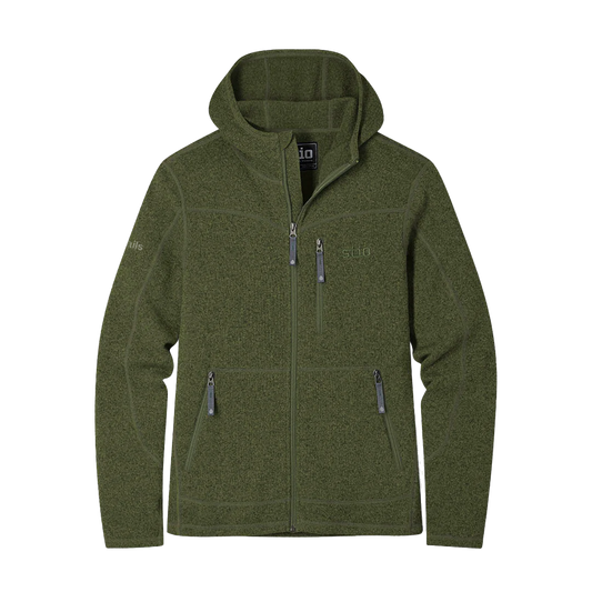 AllTrails ¡Á Stio Men's Wilcox Fleece Full Zip - Pine Forest Heather